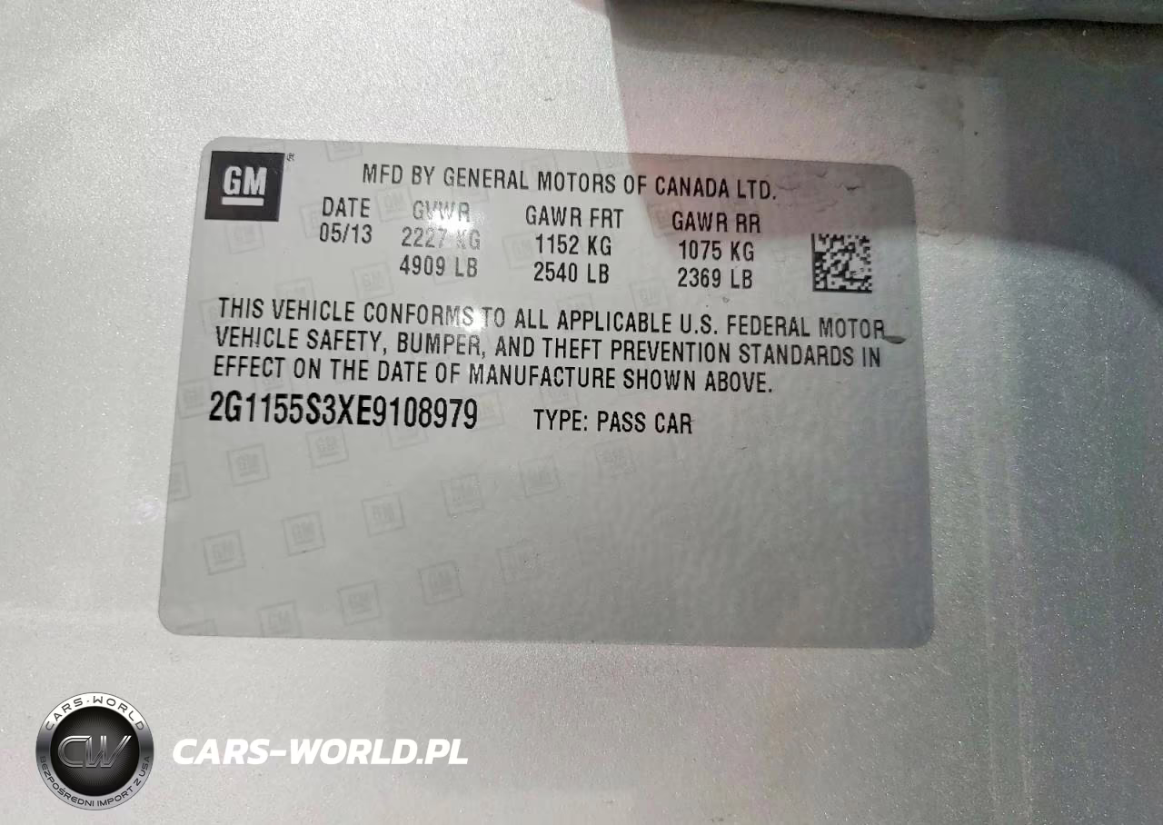 2014 Chevrolet Impala Ltz VIN:2G1155S3XE9108979 - 12
