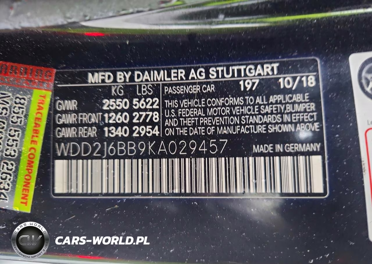 2019 Mercedes-Benz Cls Amg 53 4Matic VIN:WDD2J6BB9KA029457 - 12