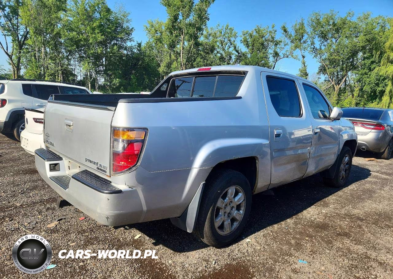 2006 Honda Ridgeline Rts VIN:2HJYK16476H537624 - 3