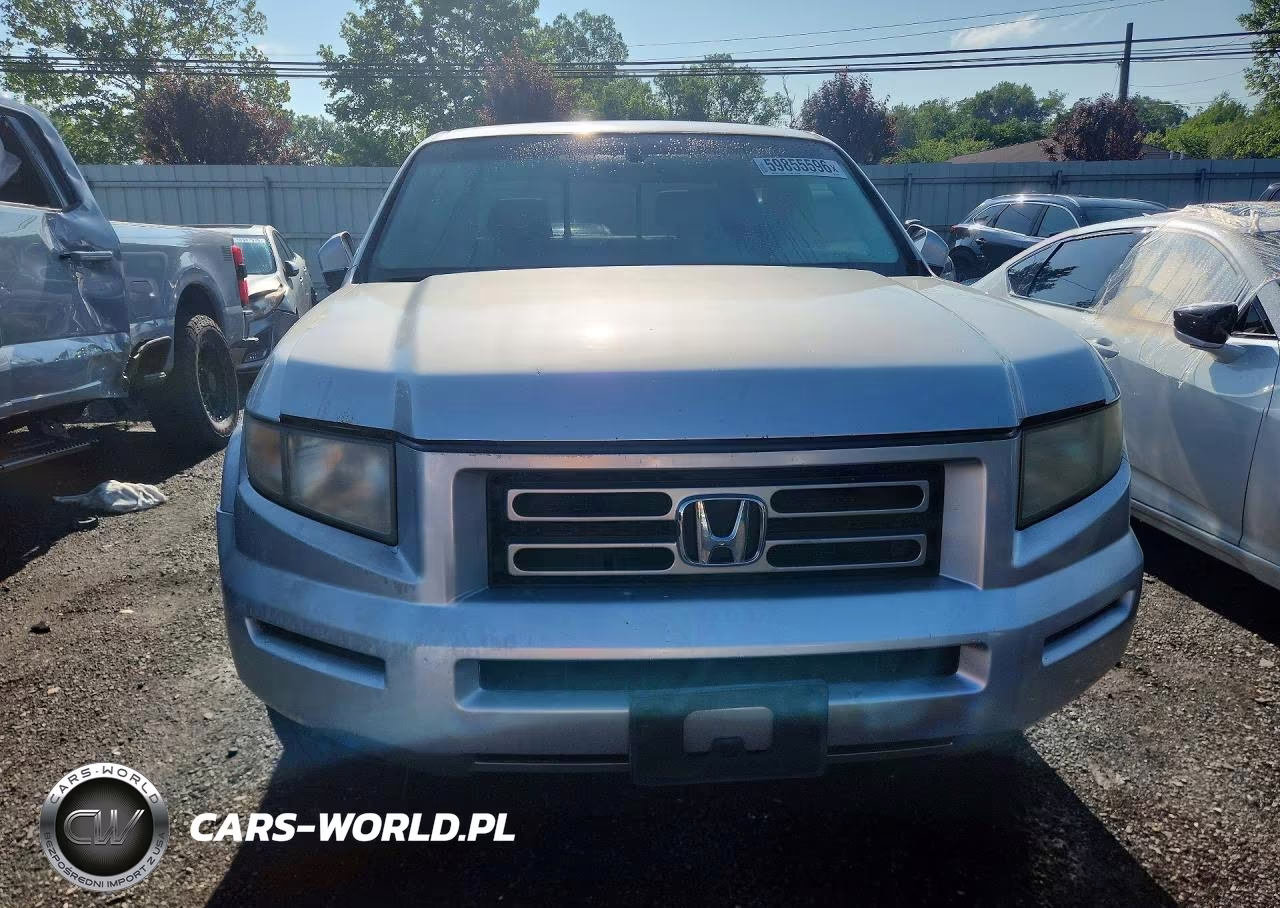 2006 Honda Ridgeline Rts VIN:2HJYK16476H537624 - 5