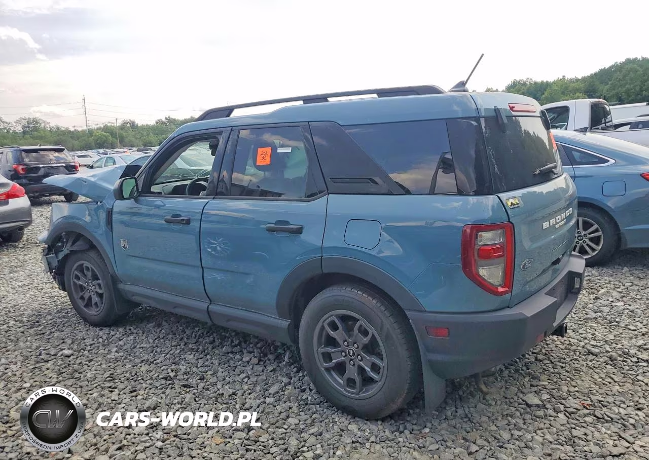 2021 Ford Bronco Sport Big Bend VIN:3FMCR9B68MRA25478 - 2