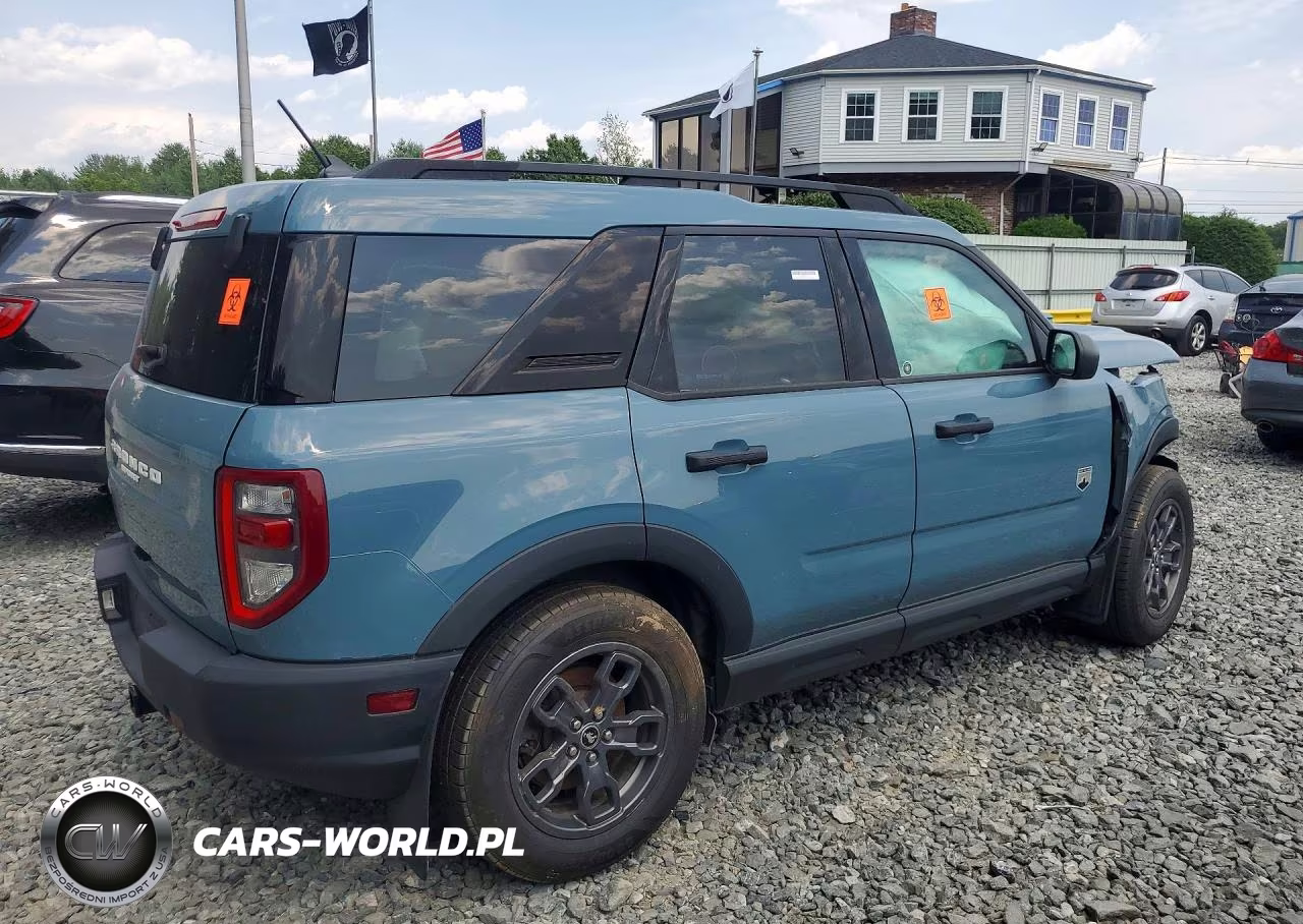 2021 Ford Bronco Sport Big Bend VIN:3FMCR9B68MRA25478 - 3