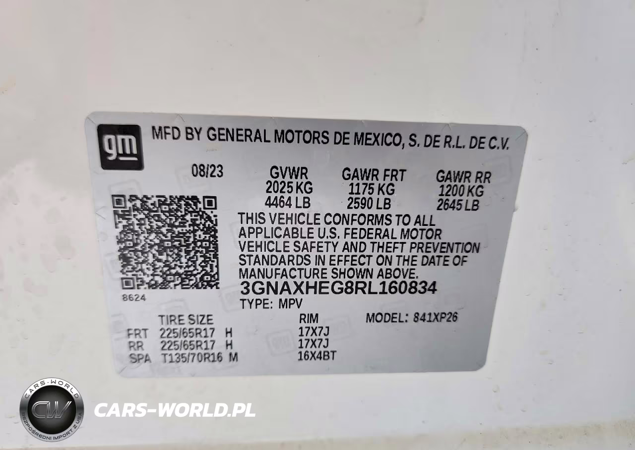 2024 Chevrolet Equinox Ls VIN:3GNAXHEG8RL160834 - 14
