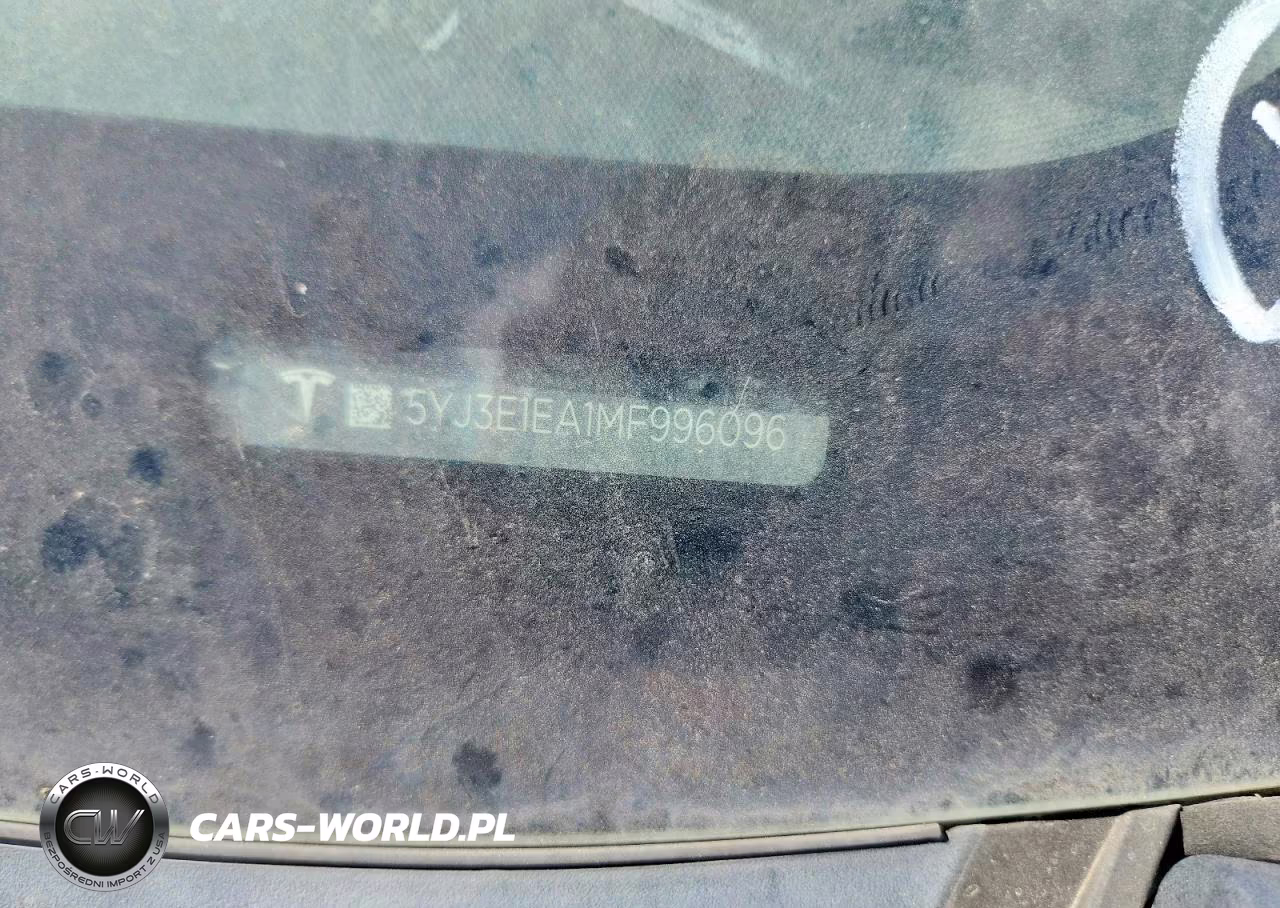 2021 Tesla Model 3 VIN:5YJ3E1EA1MF996096 - 12
