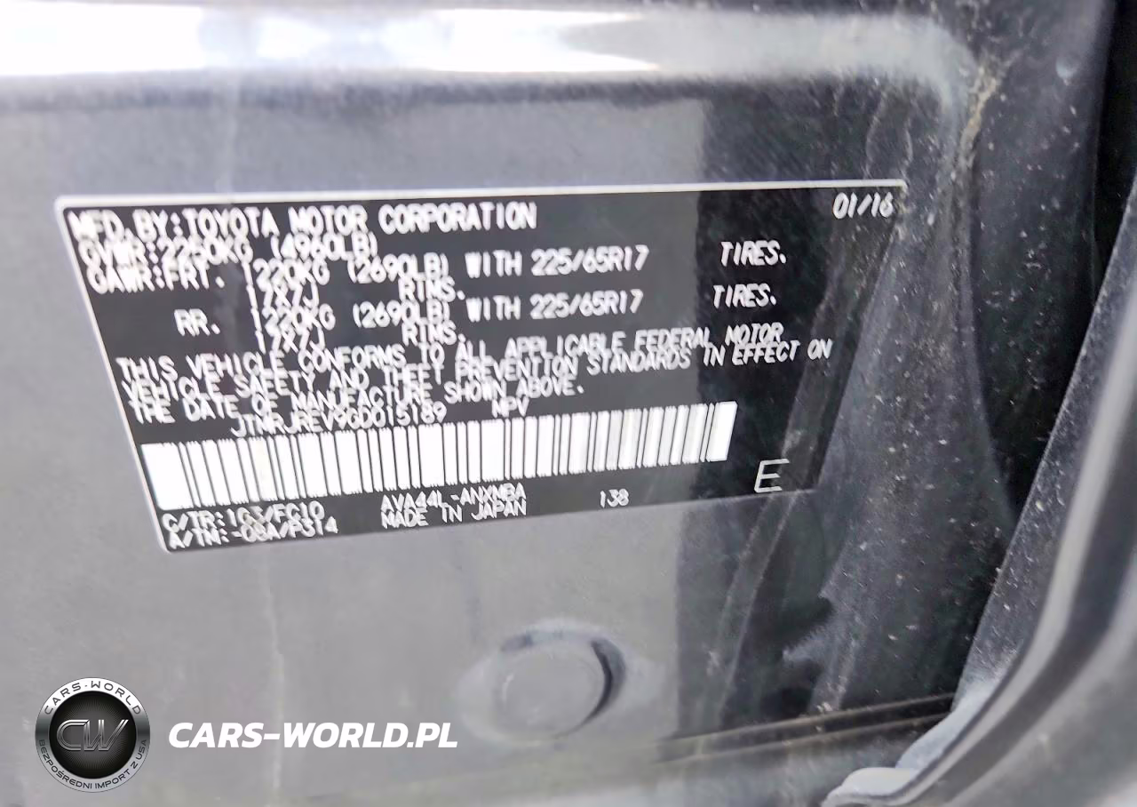 2016 Toyota Rav4 Hv Xle VIN:JTMRJREV9GD015189 - 14