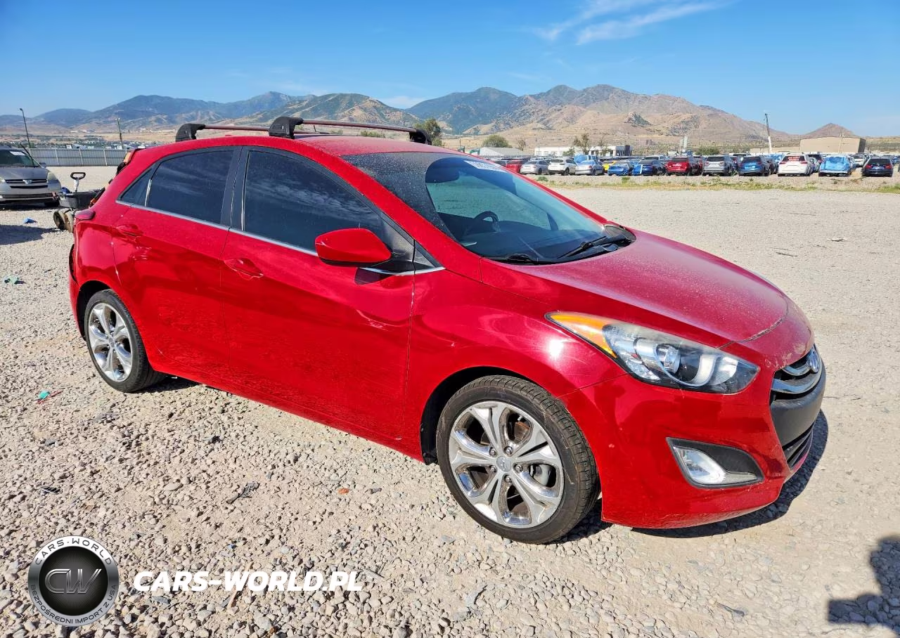 2013 Hyundai Elantra Gt Base VIN:KMHD35LE9DU092085 - 4
