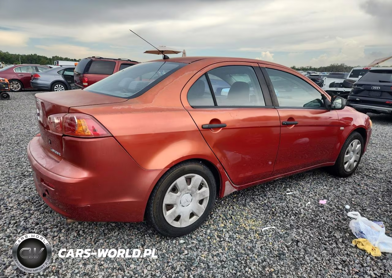 2008 Mitsubishi Lancer De VIN:JA3AU16U58U012933 - 3