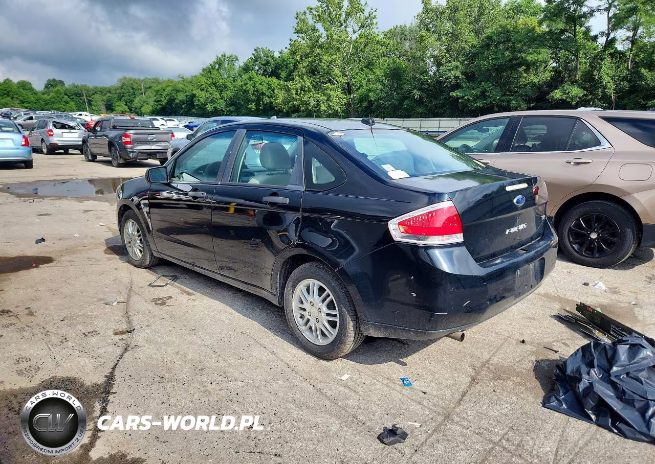 2008 Ford Focus Se VIN:1FAHP35N58W220849 - 2