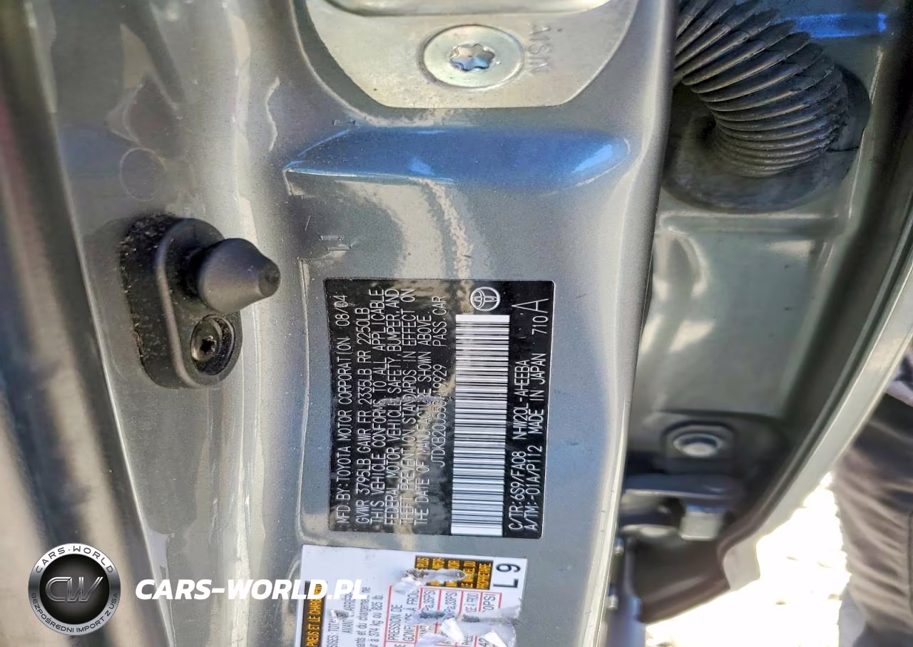 2005 Toyota Prius Base VIN:JTDKB20U550119929 - 12