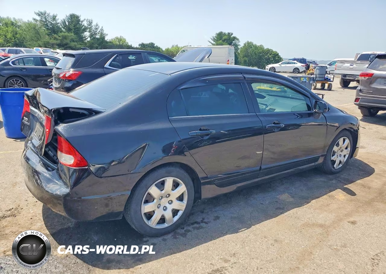 2011 Honda Civic Lx VIN:2HGFA1F52BH307184 - 3