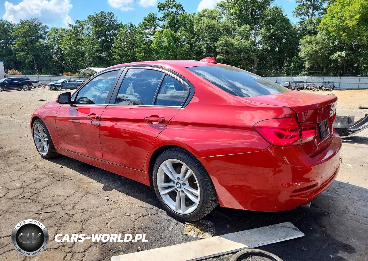 2016 BMW 320 I VIN:WBA8E1G5XGNU11573 - 2