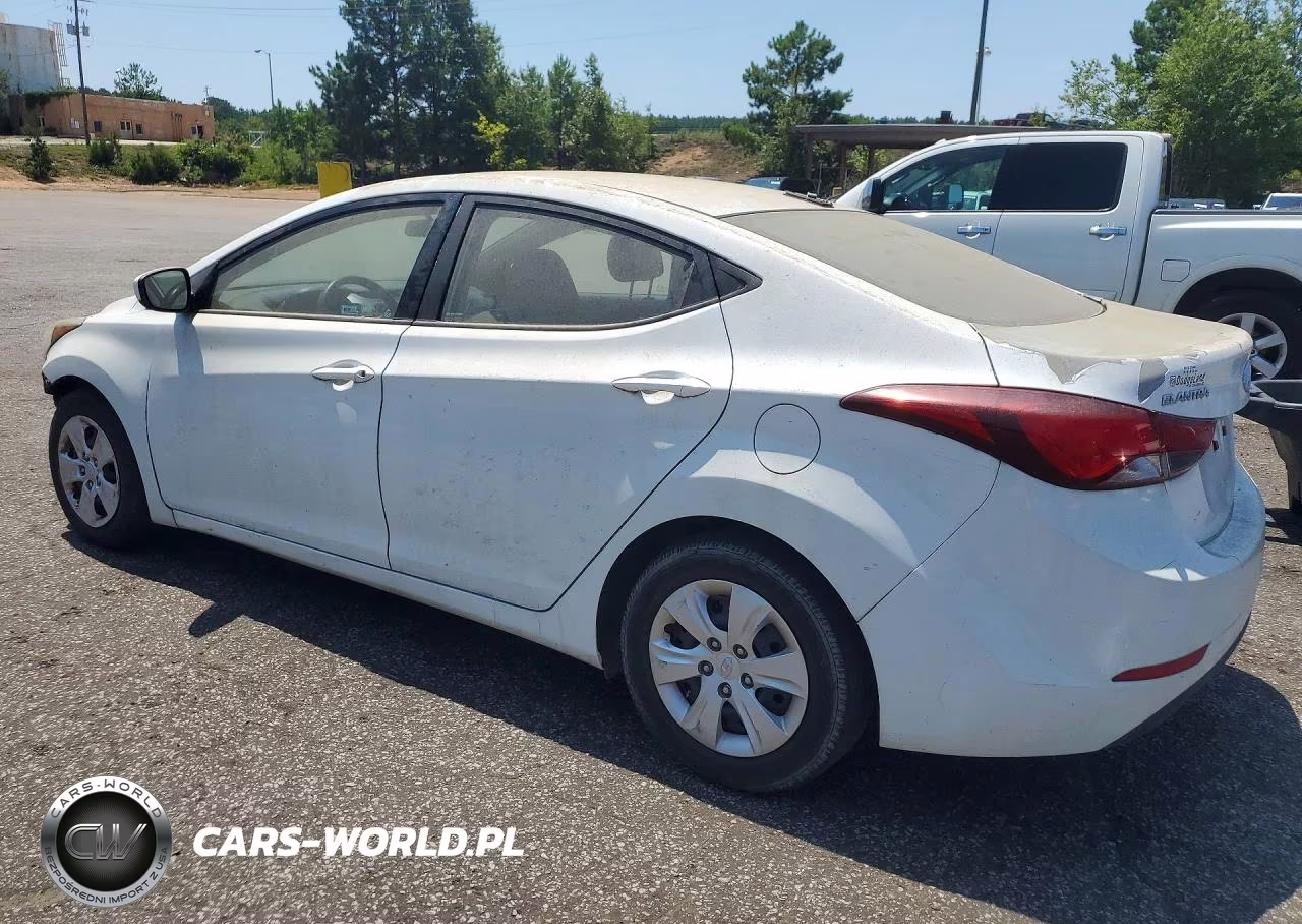 2016 Hyundai Elantra Se VIN:5NPDH4AE2GH745342 - 2