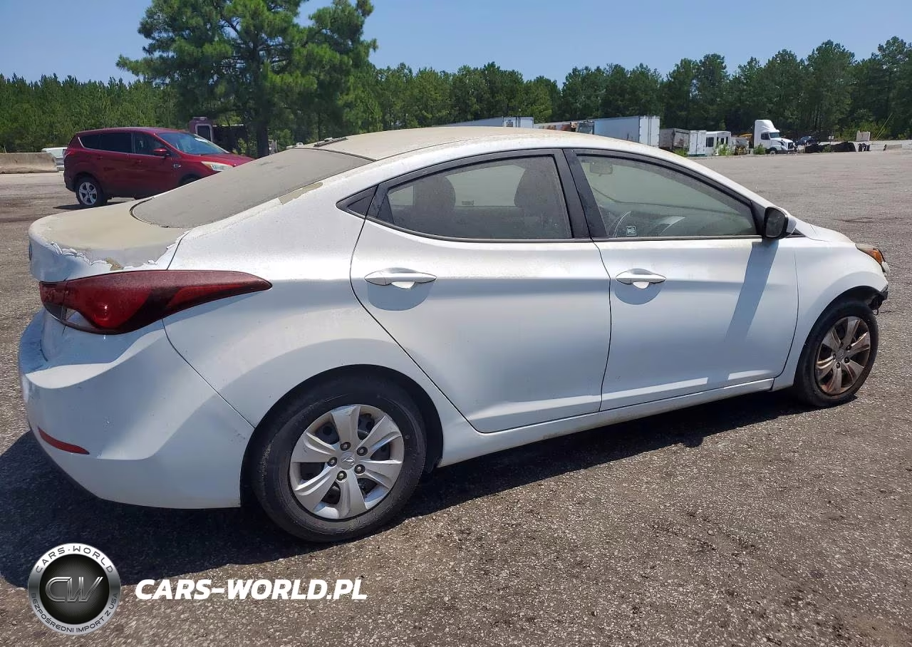 2016 Hyundai Elantra Se VIN:5NPDH4AE2GH745342 - 3