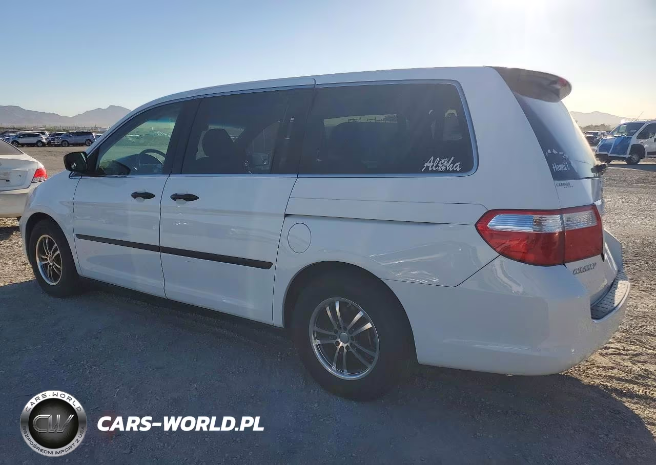 2007 Honda Odyssey Lx VIN:5FNRL38237B077155 - 2
