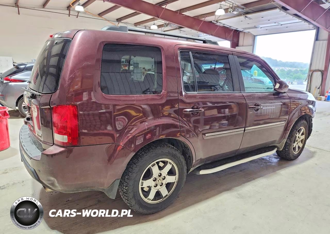 2009 Honda Pilot Touring VIN:5FNYF48929B005971 - 3