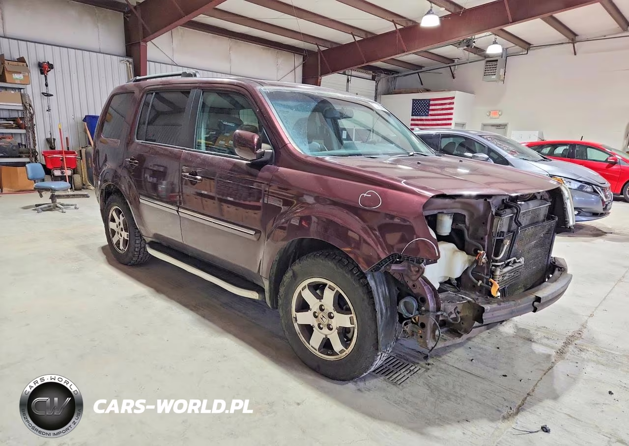 2009 Honda Pilot Touring VIN:5FNYF48929B005971 - 4