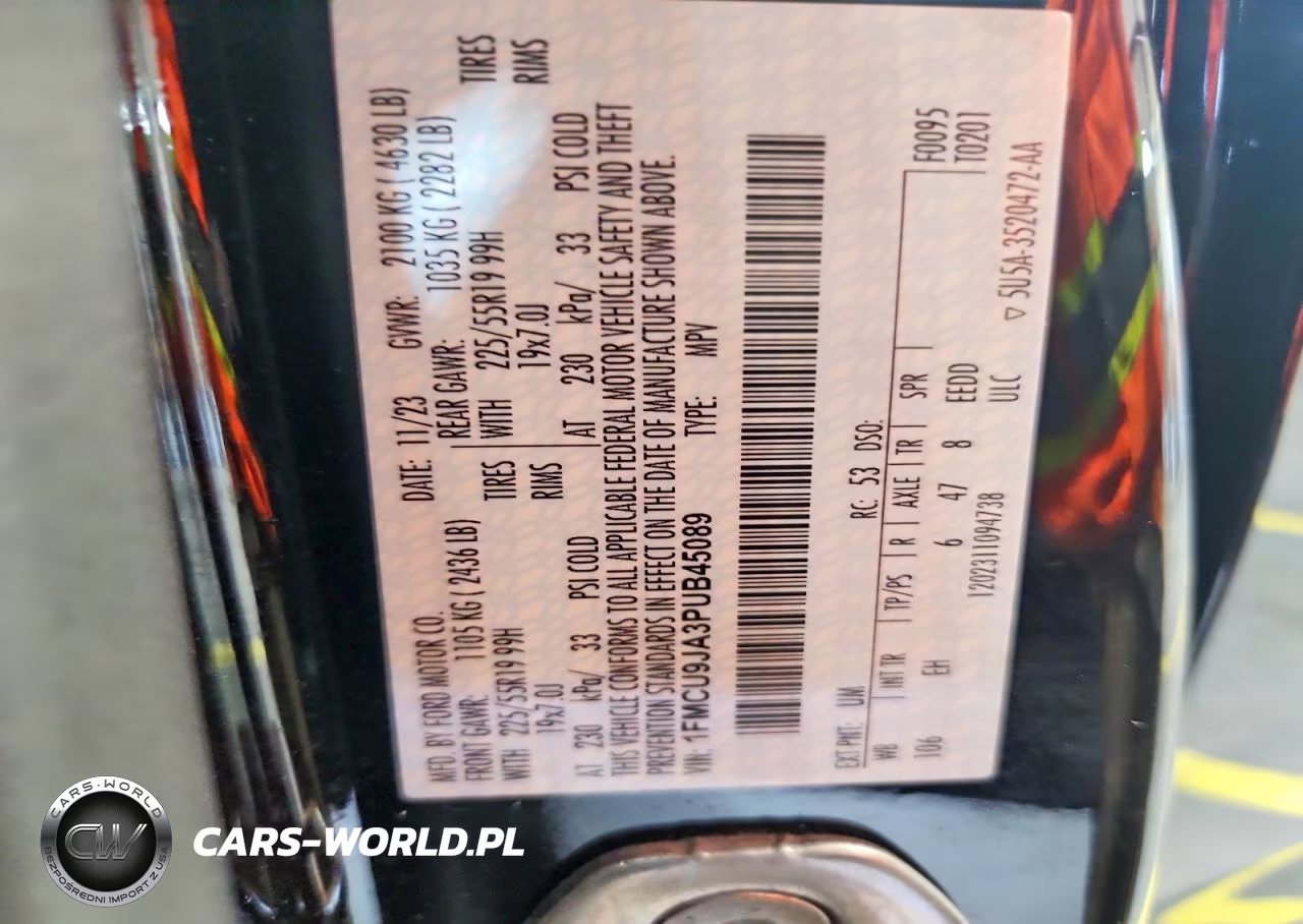 2023 Ford Escape Platinum VIN:1FMCU9JA3PUB45089 - 13