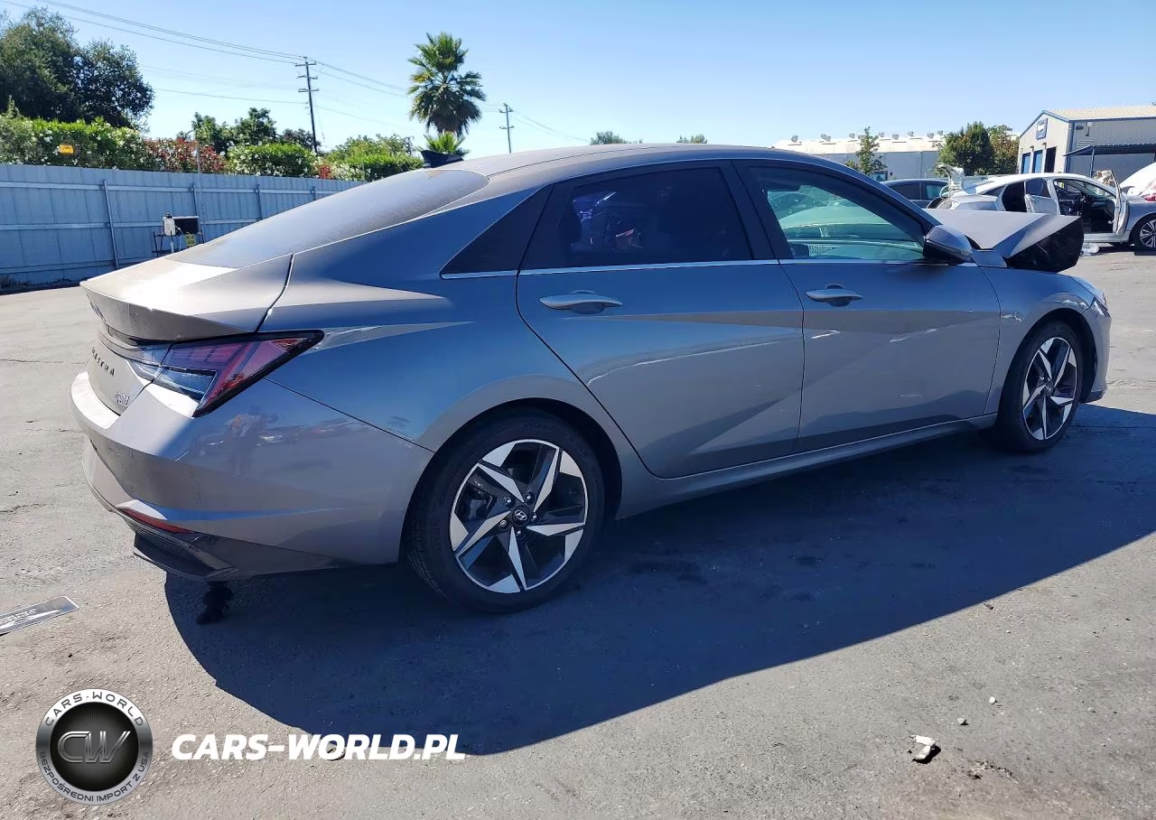 2021 Hyundai Elantra Limited VIN:KMHLN4AJ1MU011130 - 3