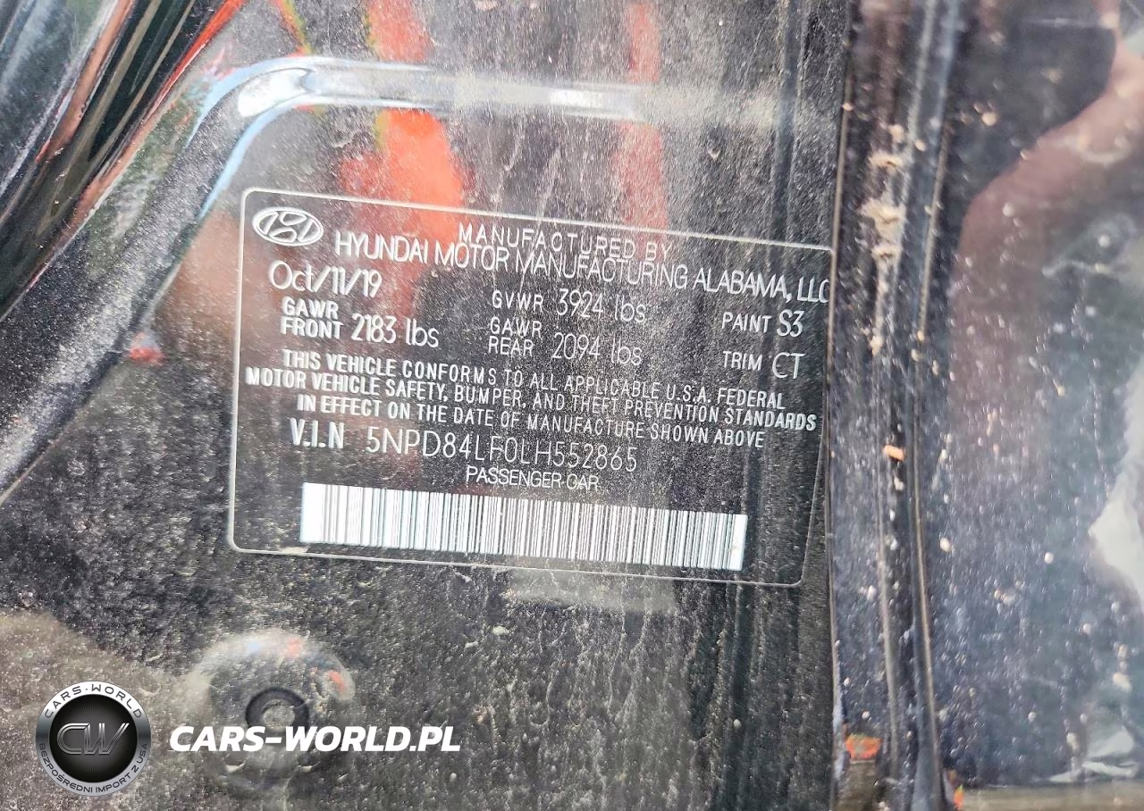 2020 Hyundai Elantra Sel VIN:5NPD84LF0LH552865 - 12