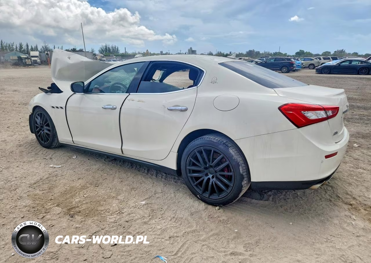 2017 Maserati Ghibli S VIN:ZAM57RTL1H1224147 - 2