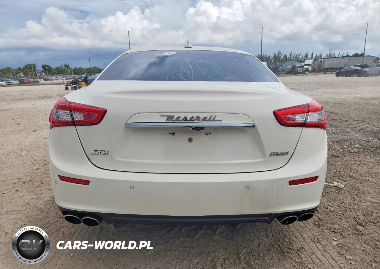 2017 Maserati Ghibli S VIN:ZAM57RTL1H1224147 - 6