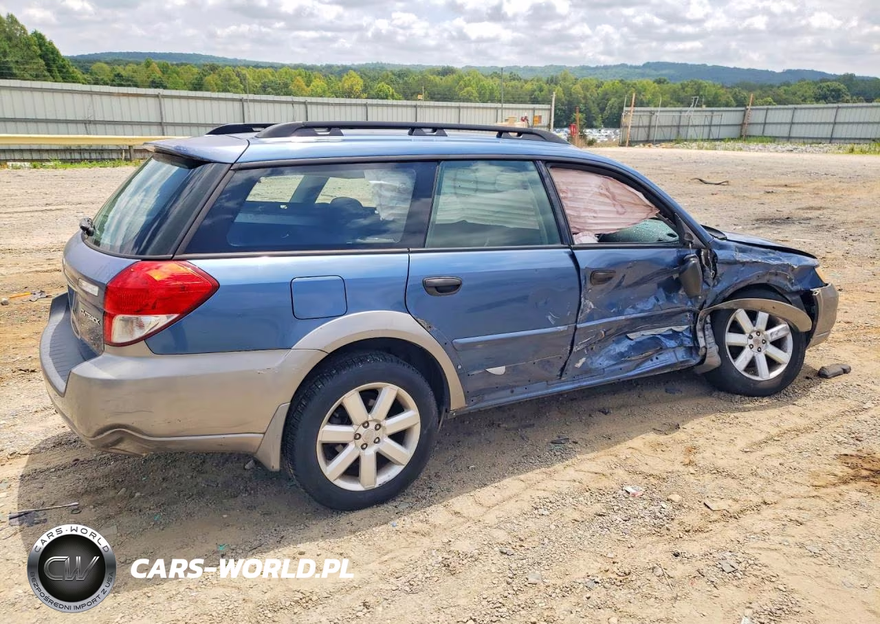 2009 Subaru Outback 2.5I VIN:4S4BP61C397333034 - 3
