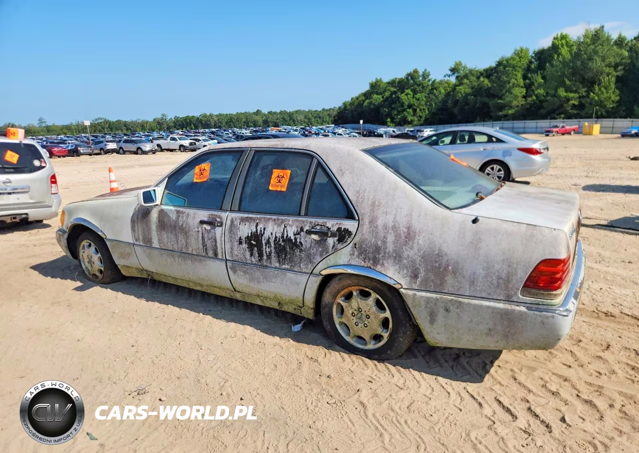 1992 Mercedes-Benz 300 Se VIN:WDBGA32E0NA020836 - 2
