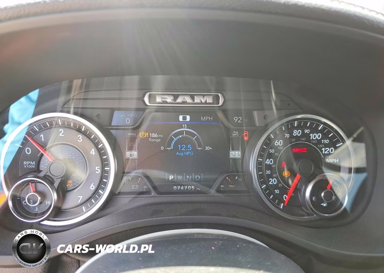 2019 Ram 1500 Laramie VIN:1C6SRFJT7KN874675 - 9