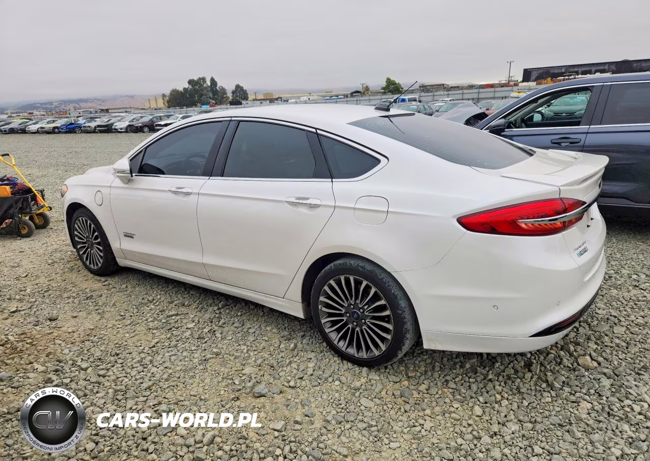 2017 Ford Fusion Titanium Phev VIN:3FA6P0SU1HR312951 - 2