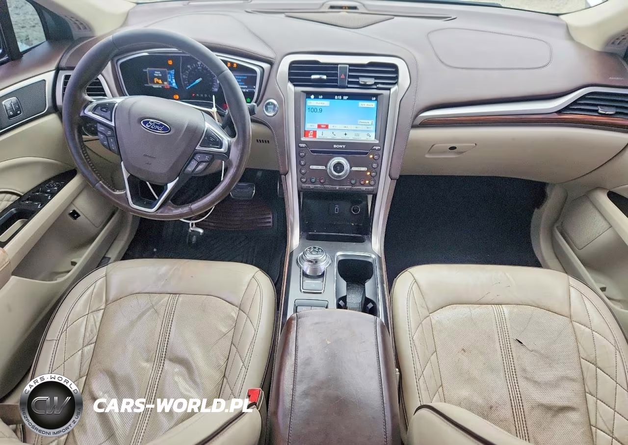 2017 Ford Fusion Titanium Phev VIN:3FA6P0SU1HR312951 - 8