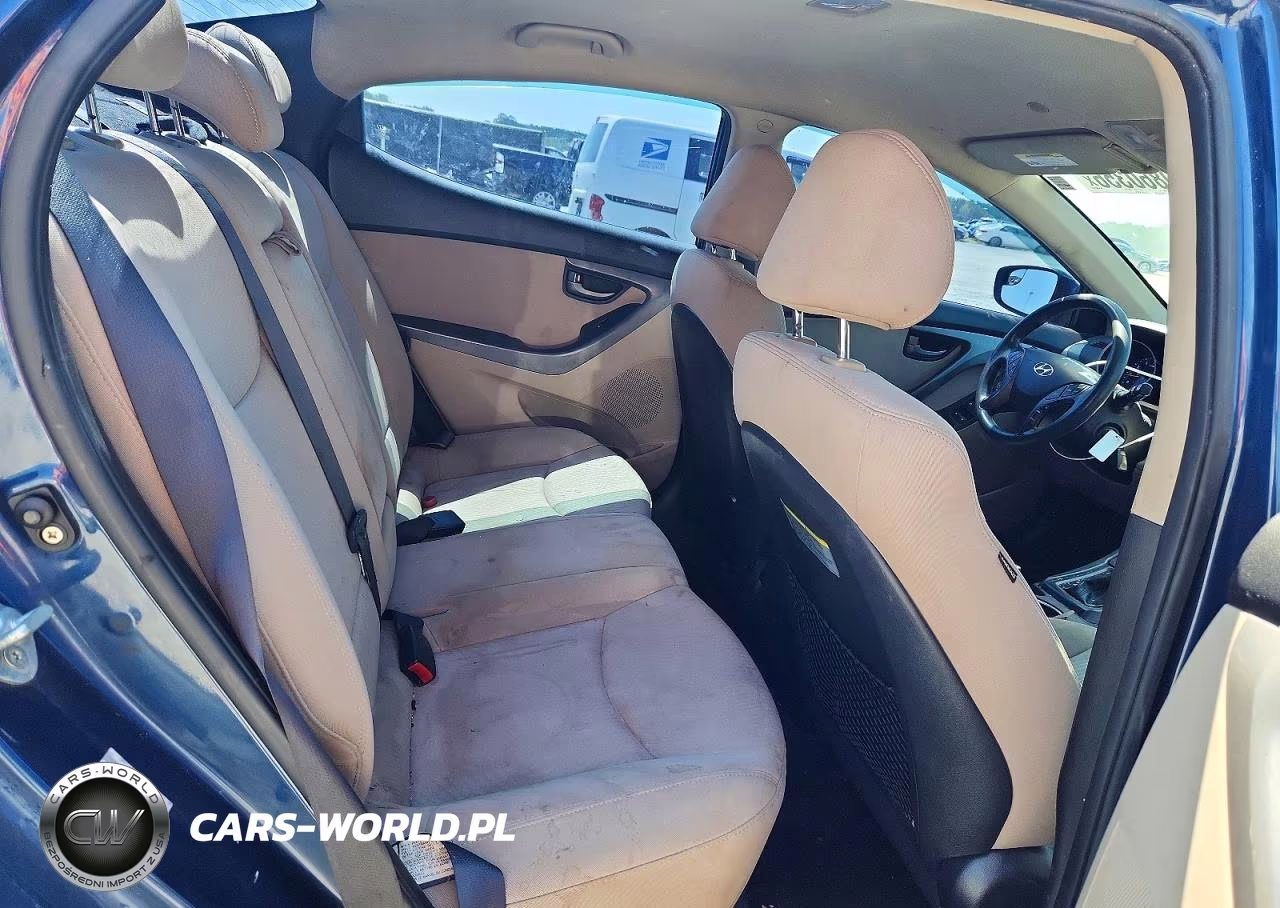 2015 Hyundai Elantra Se VIN:KMHDH4AEXFU422074 - 10