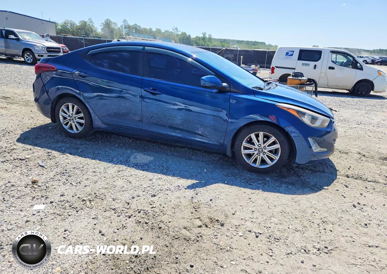 2015 Hyundai Elantra Se VIN:KMHDH4AEXFU422074 - 4