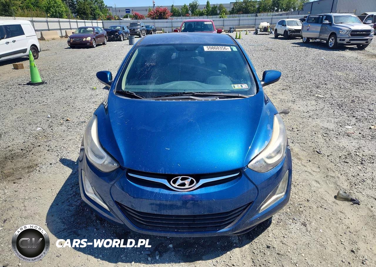 2015 Hyundai Elantra Se VIN:KMHDH4AEXFU422074 - 5