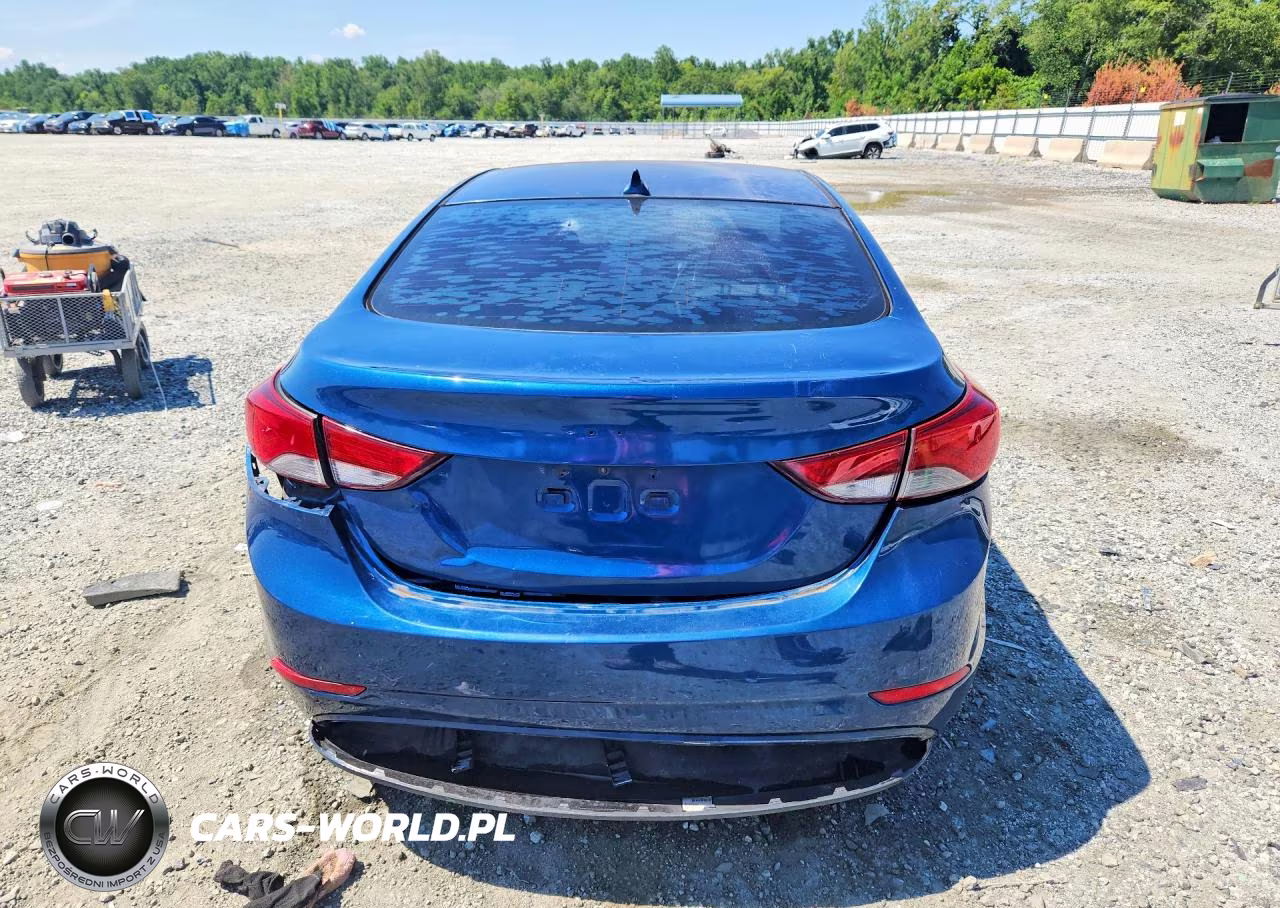 2015 Hyundai Elantra Se VIN:KMHDH4AEXFU422074 - 6