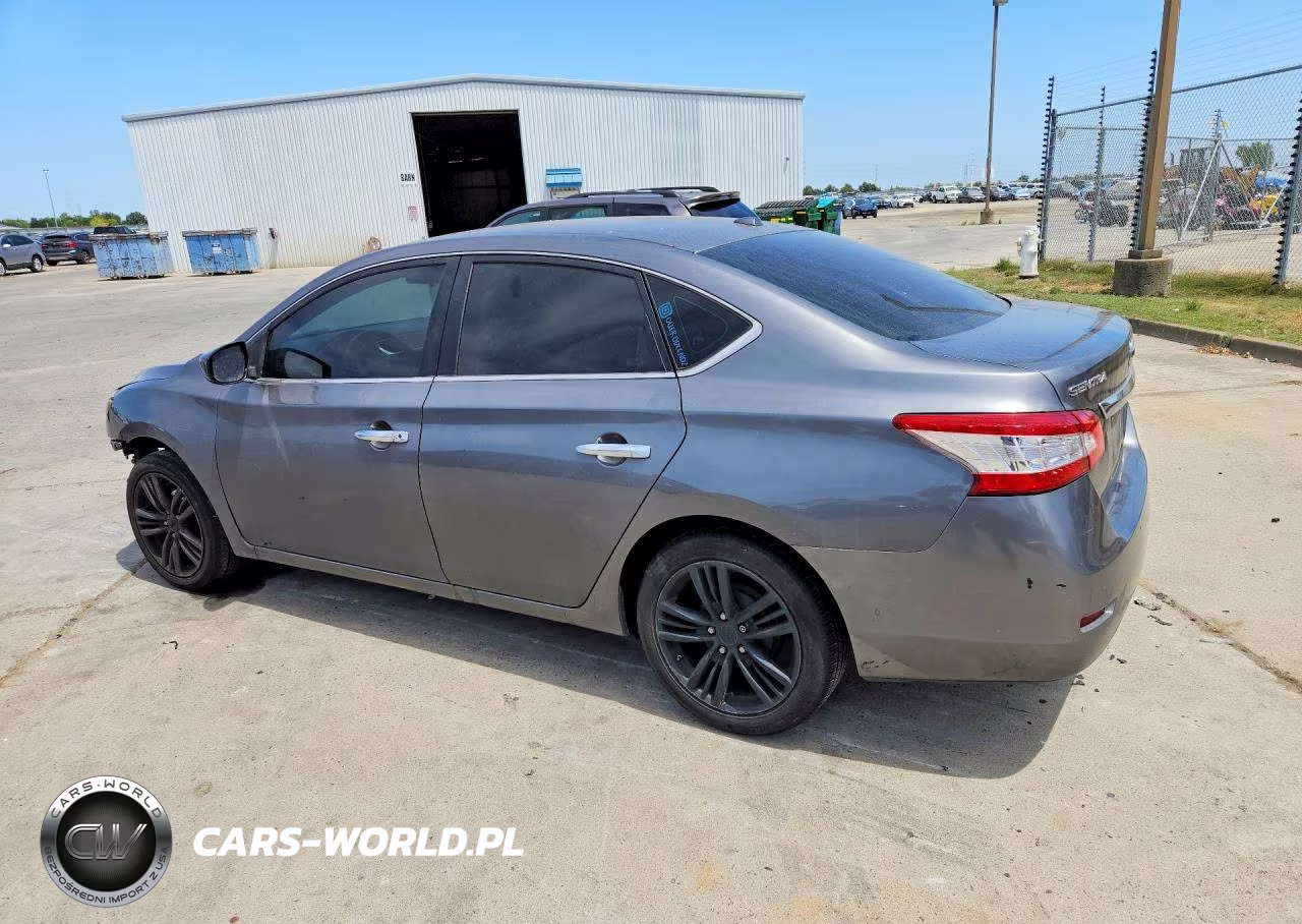 2015 Nissan Sentra Sv VIN:3N1AB7AP3FY239871 - 2