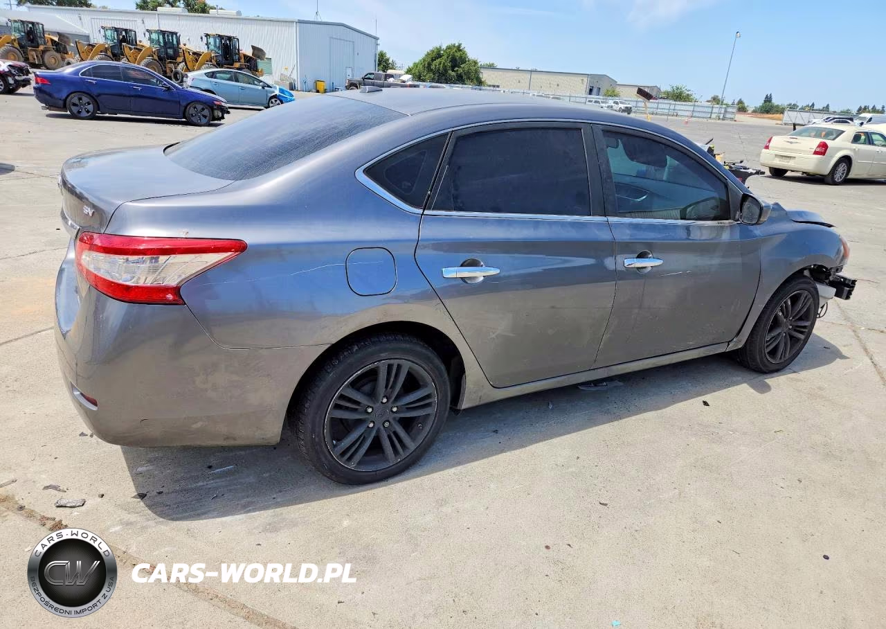 2015 Nissan Sentra Sv VIN:3N1AB7AP3FY239871 - 3