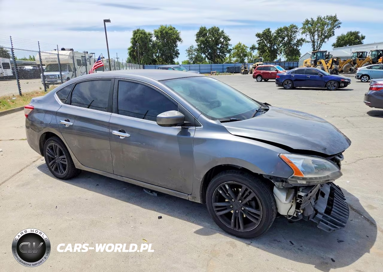 2015 Nissan Sentra Sv VIN:3N1AB7AP3FY239871 - 4