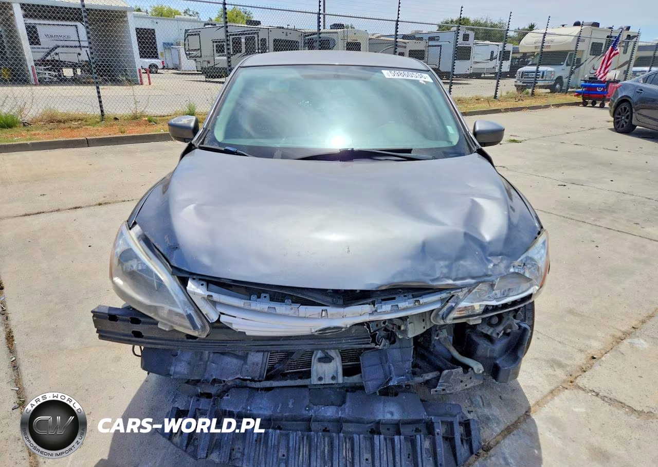 2015 Nissan Sentra Sv VIN:3N1AB7AP3FY239871 - 5