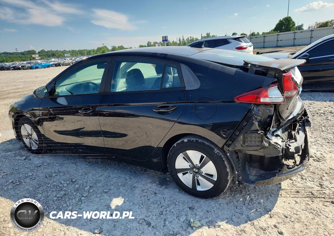 2017 Hyundai Ioniq Blue VIN:KMHC65LC8HU038817 - 2
