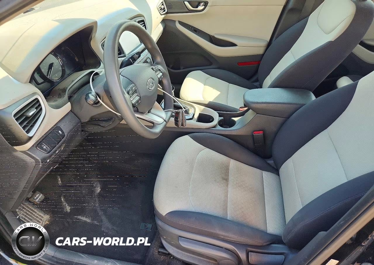 2017 Hyundai Ioniq Blue VIN:KMHC65LC8HU038817 - 7