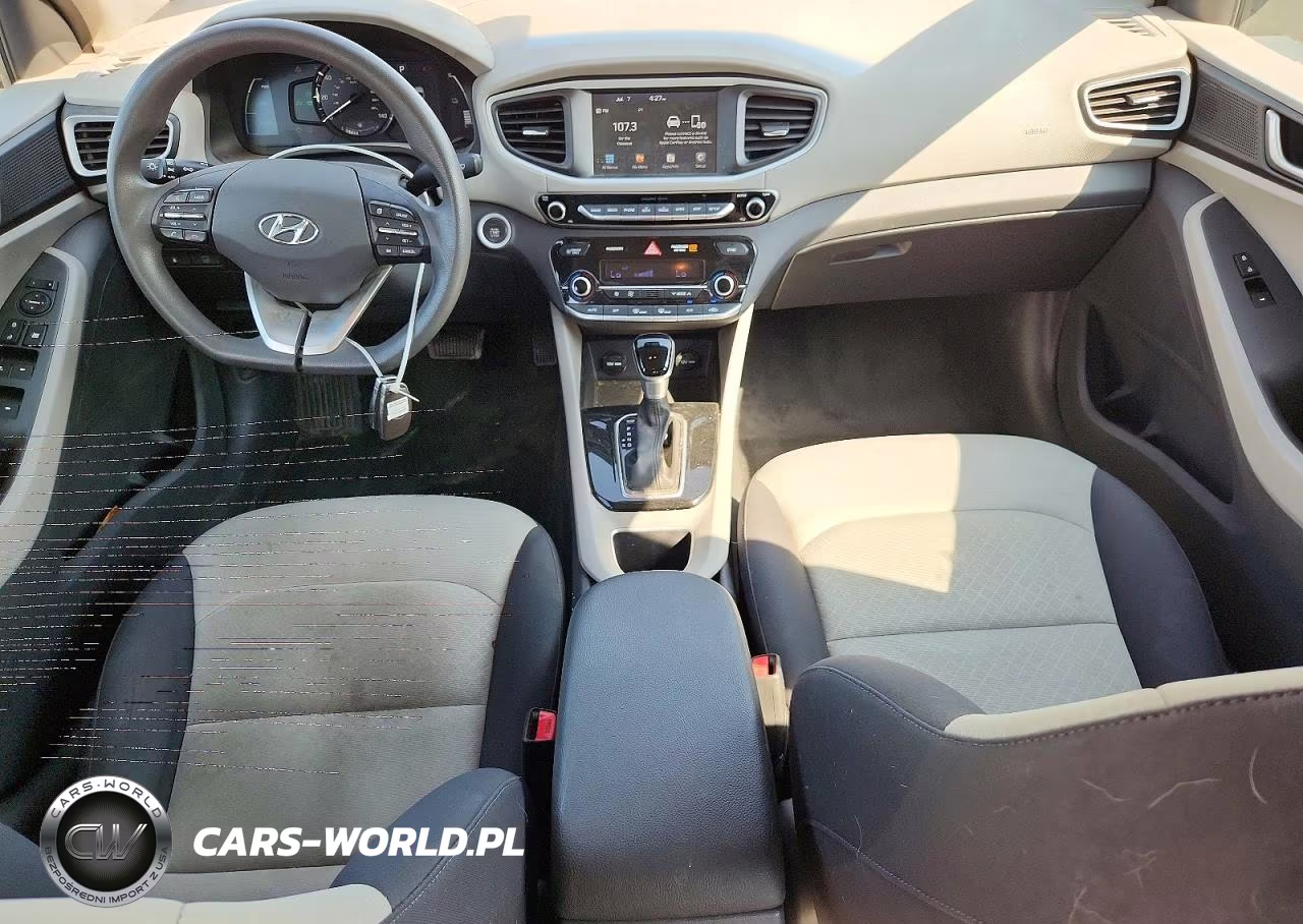 2017 Hyundai Ioniq Blue VIN:KMHC65LC8HU038817 - 8
