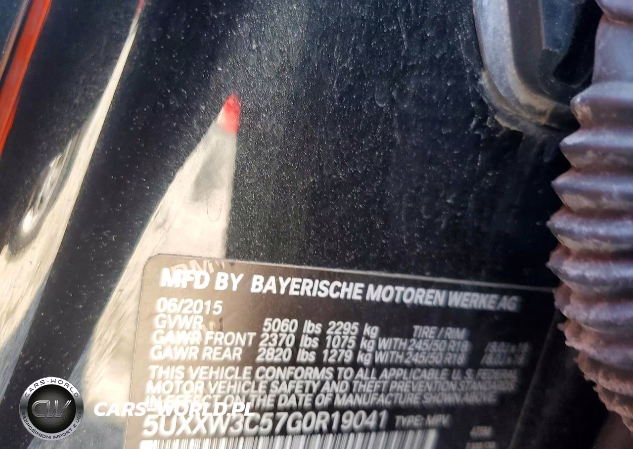 2016 BMW X4 xDrive28I VIN:5UXXW3C57G0R19041 - 13