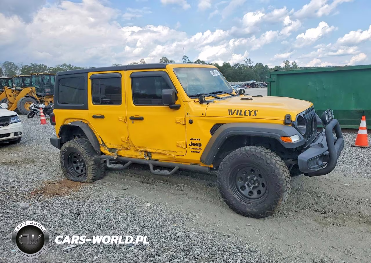 2021 Jeep Wrangler Unlimited Sport VIN:1C4HJXDG0MW692375 - 4