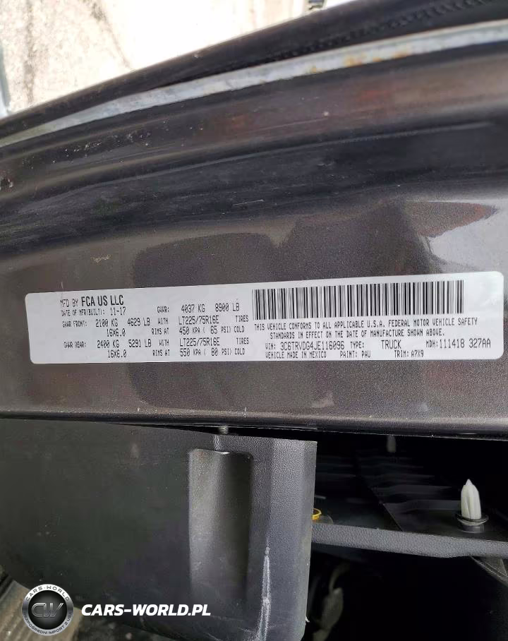 2018 Ram Promaster 2500 Delivery Van VIN:3C6TRVDG4JE116096 - 12