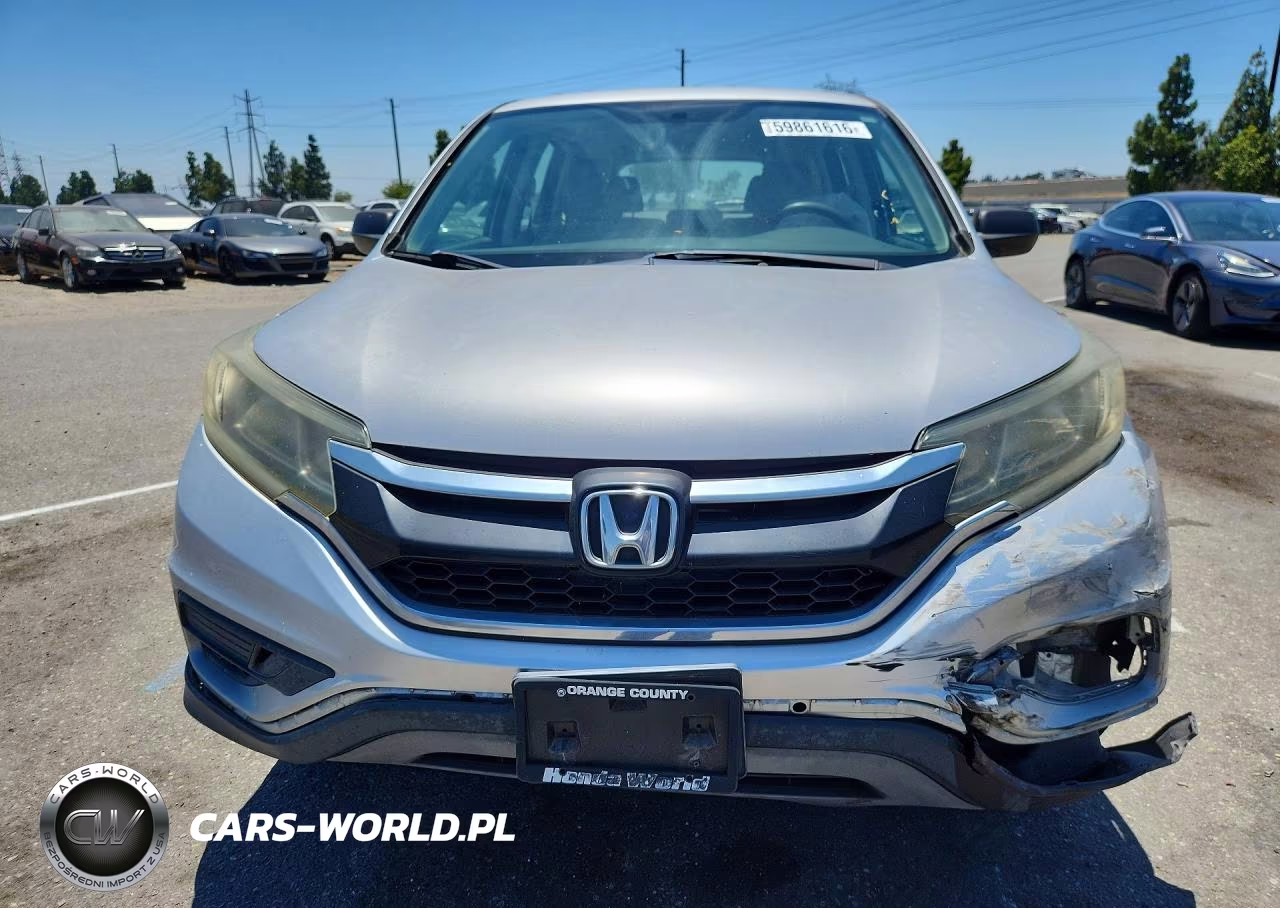 2015 Honda Cr-V Lx VIN:3CZRM3H35FG705984 - 5