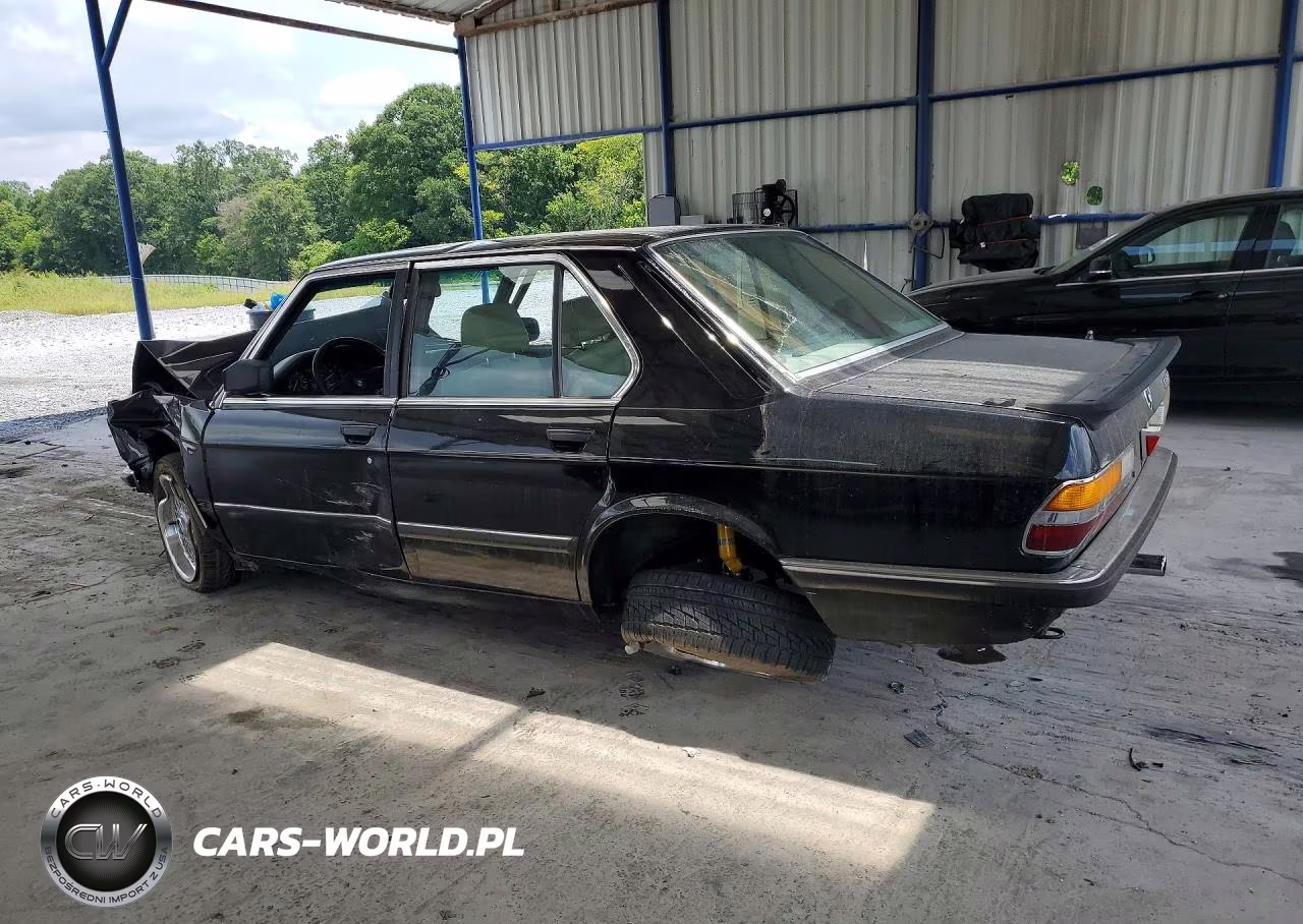 1988 BMW 535 Automatic VIN:WBADC8400J3262177 - 2