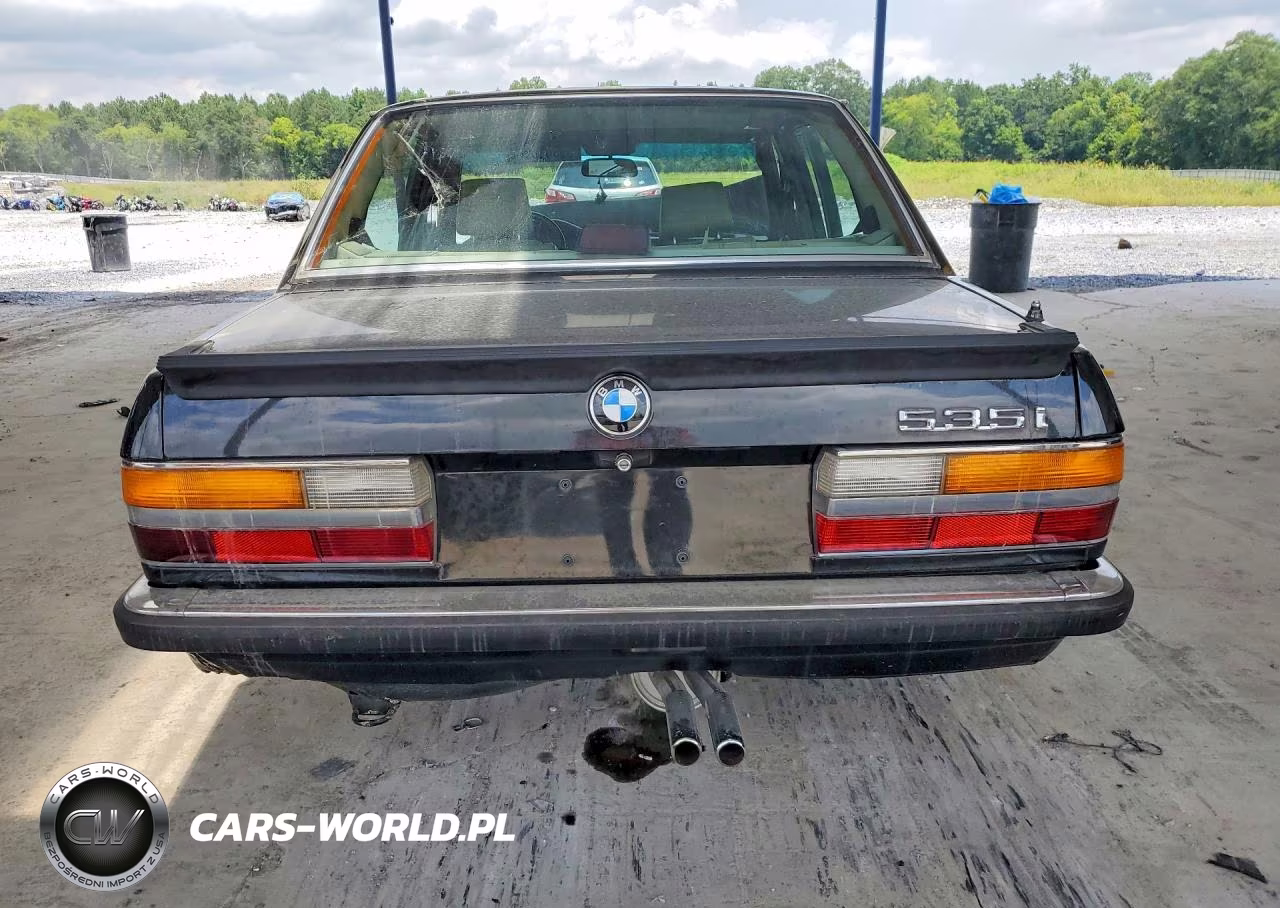 1988 BMW 535 Automatic VIN:WBADC8400J3262177 - 6