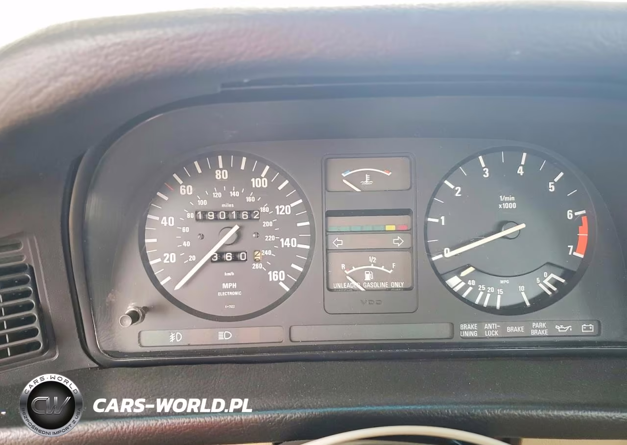 1988 BMW 535 Automatic VIN:WBADC8400J3262177 - 9