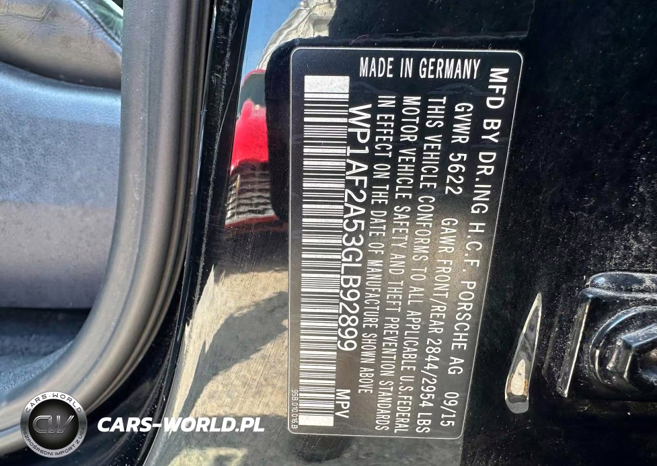 2016 Porsche Macan Turbo VIN:WP1AF2A53GLB92899 - 10
