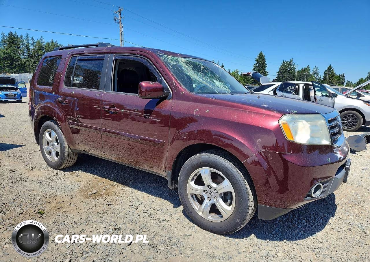 2015 Honda Pilot Exln VIN:5FNYF4H78FB043831 - 4